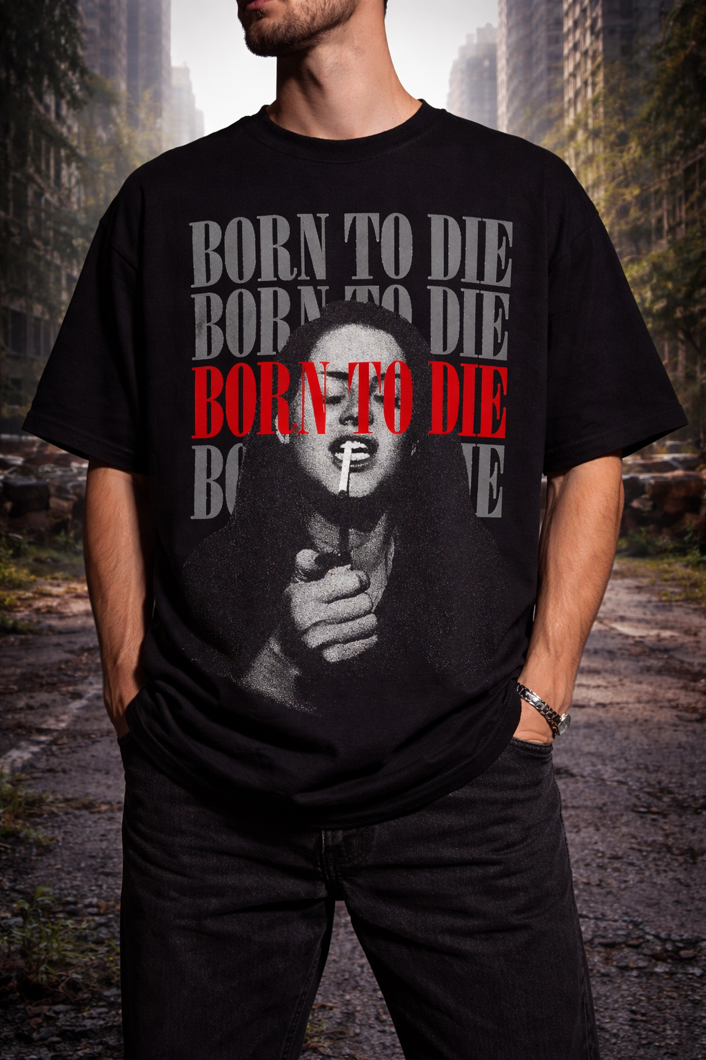 Born To Die Oversized T-Shirt