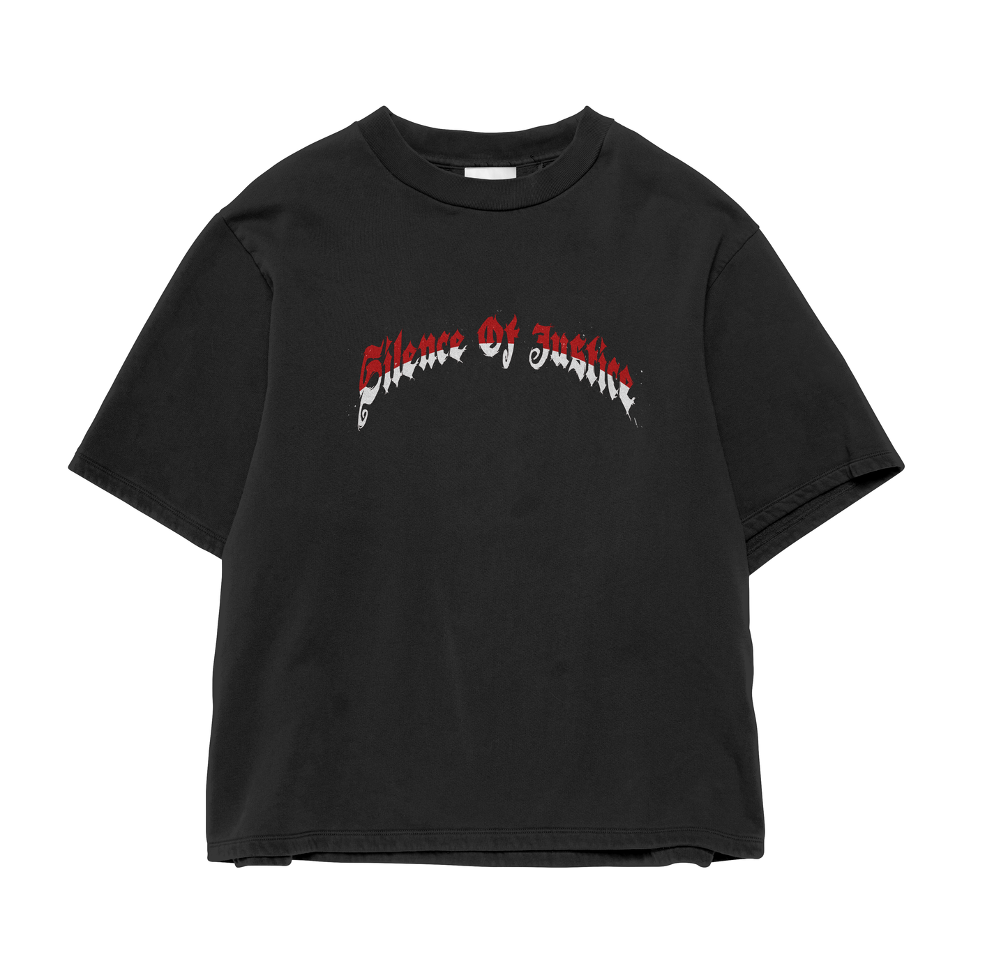 Silence Of Justice Oversized T-Shirt