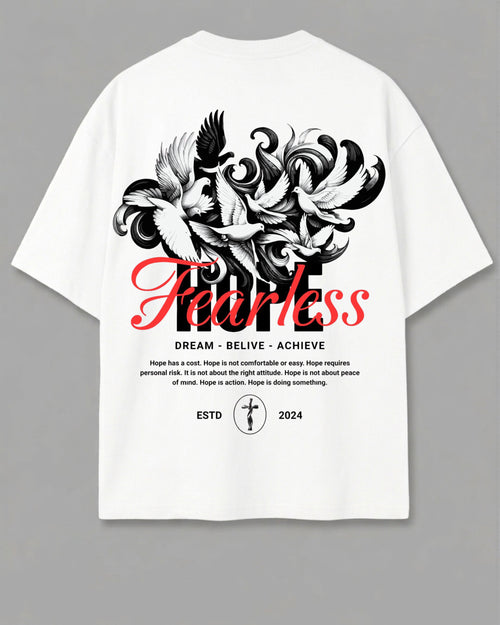 Fearless Hope Oversized T-Shirt