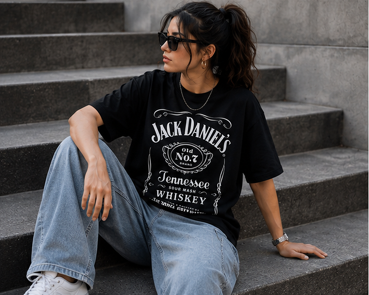 Jack Daniel's Oversized T-Shirt