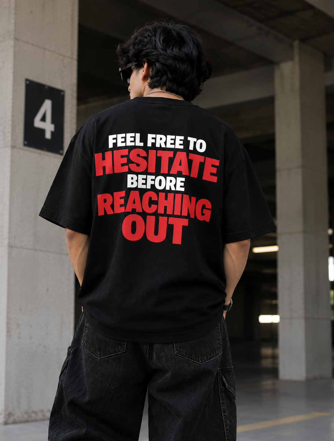 Feel Free To Hesitate Oversized T-Shirt