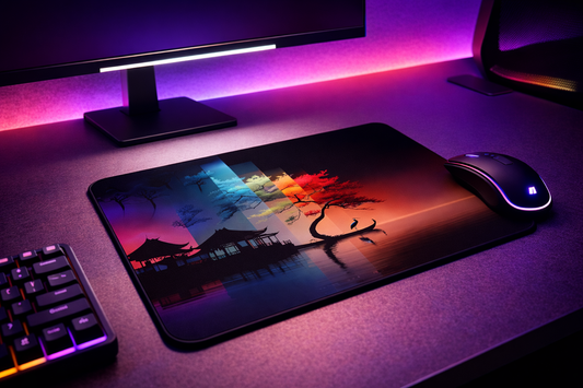 Gradient Grove Mousepad