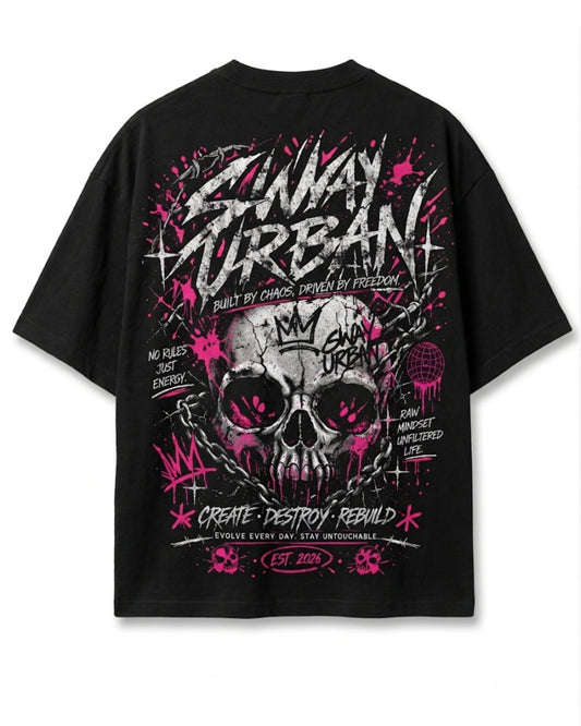 SU Built By Chaos Oversized T-Shirt